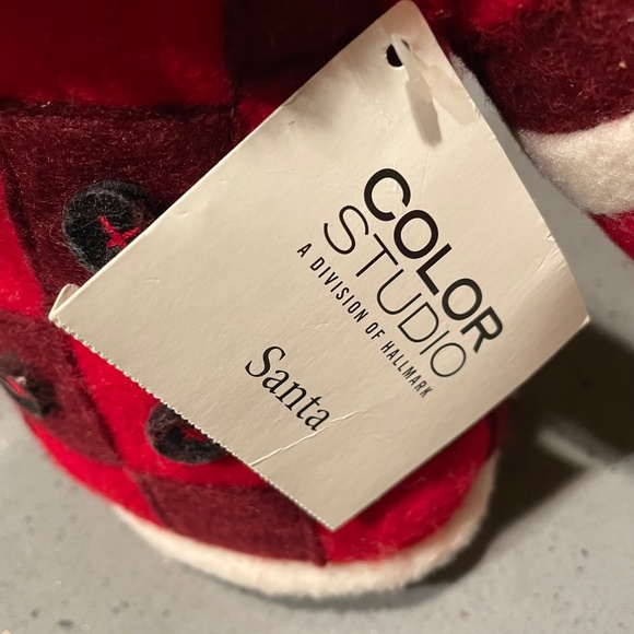 Hallmark plaid santa country folk - Picture 7 of 7